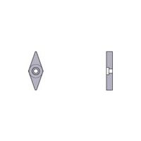 三菱マテリアル 三菱 旋削ホルダ用部品 シート PV321 1個 675-1164（直送品）