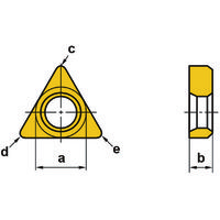 三菱マテリアル 三菱 LLバイトホルダ用部品 シート LLSTN33 1個 259-3645（直送品）