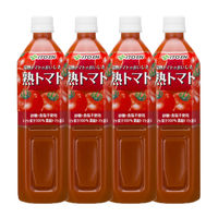 【大均一セール】伊藤園　トマトジュース　熟トマト　900g　1セット（4本入）