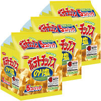 【大均一セール】コイケヤ（湖池屋）　ポテトチップス　のり塩食べきり5個パック　1セット（5個パック×3）