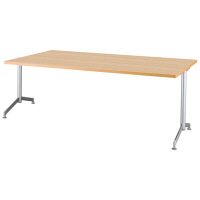 アイリスチトセ ミーティングテーブル T字脚 幅1800×奥行750×高さ700mm