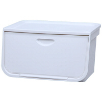 アイリスオーヤマ フラップボックス ホワイト FLP-L 1セット（5台）（直送品）