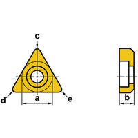 三菱マテリアル 三菱 切削工具用部品 シート EST32 1個 663-1665（直送品）