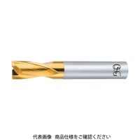 OSG ハイススクエアエンドミル TiNコート2刃キー溝用 刃径11mm シャンク径12mm 81671 EX-TIN-EKD-OL1-11（直送品）
