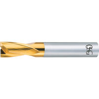OSG ハイススクエアエンドミル TiNコート2刃キー溝用 刃径7mm シャンク径10mm 81664 EX-TIN-EKD-OL1-7（直送品）