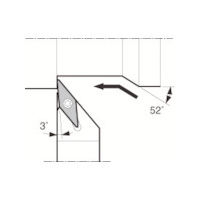 京セラ スモールツール用ホルダ SVJBL1616JX-11FF 1本 653-5666（直送品）
