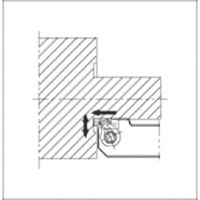 京セラ 溝入れ用ホルダ GFVSR2525M-08AA 1個 175-1760（直送品）