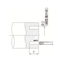 京セラ 溝入れ用ホルダ KFTBR150250-4S 1個 142-4408（直送品）