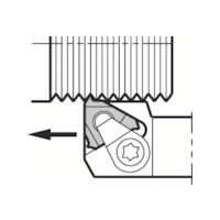 京セラ ねじ切り用ホルダ KTNSR1616K-16 1個 645-3465（直送品）