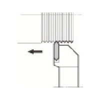 京セラ ねじ切り用ホルダ KTTL2525M-16 1個 144-4361（直送品）