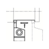 京セラ 溝入れ用ホルダ KGMR2525M-3 1本 142-0577（直送品）