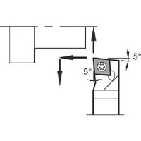 京セラ スモールツール用ホルダ SCLNR1212F-07FF 1本 340-1651（直送品）
