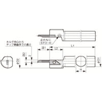 京セラ（KYOCERA） 京セラ 内径加工用ホルダ S25Q-SVNR12XN 1個 647-0955（直送品）