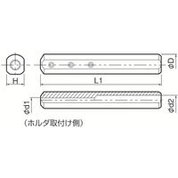 京セラ 内径加工用ホルダ SH0516-100 1本 142-7504（直送品）