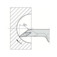 京セラ 内径加工用ホルダ A16Q-SVJCR08-20AE 1個 646-5102（直送品）