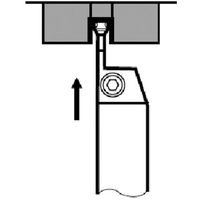 タンガロイ マイティー・シリーズ 外径深溝入れ・旋削加工用バイト CGSSR/LーD CGSSL2525-50D 1個 350-2074（直送品）