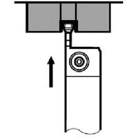 タンガロイ マイティー・シリーズ 外径溝入れ・旋削加工用バイト CGSSR/L CGSSR2525-50 1個 350-2236（直送品）