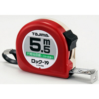 タジマ コンベックス ロック-19 5.5m 19mm幅 尺相当目盛付 L1955SBL メジャー（直送品）