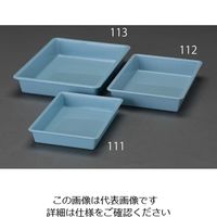 エスコ 374x273x64mm/4.6L プラスチックバット EA506AF-112 1セット(5箱)（直送品）