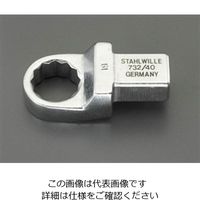 エスコ 15 mm めがねヘッド(14x18mmジョイント用) EA723SC-15 1個（直送品）