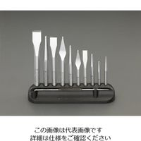 エスコ 10本組 ダガネ・ポンチセット EA572ZB-1 1セット（直送品）