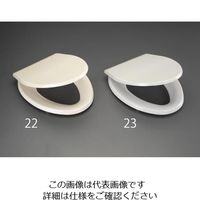 使用不可エスコ 便座(前丸/標準・大型兼用/ホワイト) EA763YB-23 1個（直送品）