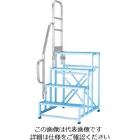 エスコ（esco） 左側手すり（4段用/EA903BM-4A用） 1セット EA903BM-33（直送品）