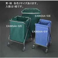 エスコ 415x409x751mm ダストカート(エコ袋(青)付) EA995AA-51F 1個（直送品）