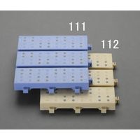 エスコ 300x300mm すのこ(ジョイント式/ブルー) EA997RJ-111 1セット(3個)（直送品）