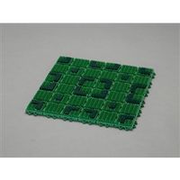 エスコ 450x450x22mm ブラシマット(連結式) EA997RX-91 1枚（直送品）