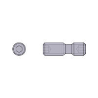 三菱マテリアル 三菱 切削工具用部品 クランプねじ LS5 1個 667-4330（直送品）