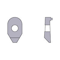 三菱マテリアル 三菱 切削工具用部品 クランプ駒 CA152 1個 659-3712（直送品）