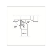 京セラ スモールツール用ホルダ SDJCL1616H-11 1個 207-1312（直送品）
