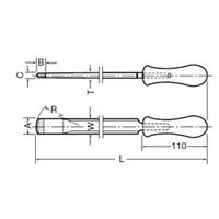 タンガロイ スクレーパ(PF) HBSー20:MD10 HBS-20:MD10 1箱(1個)（直送品）