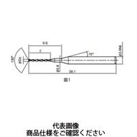 京セラ（KYOCERA） ファインマイクロドリル FDM-022M（1）:A 1本（直送品）