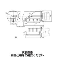 京セラ 複合加工機用旋削工具 T100HーS2525Rー150 1個（直送品）