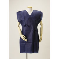 小津産業 検査着(かぶりタイプ(袖なし)/50cm) 86512700 1箱(200枚入) 23-3722-02