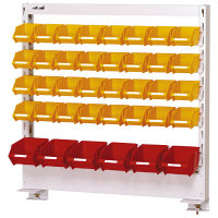 【車上渡し】パーツハンガー卓上タイプ　W900×H870タイプ　HTK-0990-Y　山金工業（直送品）