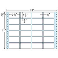 東洋印刷 ナナフォーム タックフォームラベル（剥離紙ブルー） 白 24面 1箱=500折（500×1袋） NT15TB（直送品）