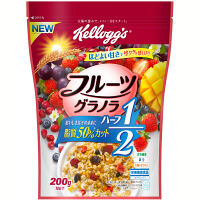 【サンプルS】ケロッグ フルーツグラノラハーフ袋 200ｇ 1袋
