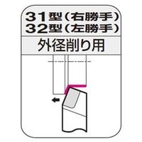 住友電工ハードメタル JIS型超硬バイト 31-3:U2 1本（直送品）