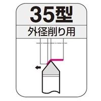 住友電工ハードメタル JIS型超硬バイト 35ー4:ST20E 1本（直送品）