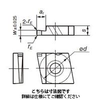 住友電工ハードメタル スミボロンチップ CGAR1506600:BN2000 1個（直送品）