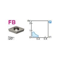 住友電工ハードメタル 旋削用チップ DCMT070204NーFB:T1500A 1セット(10個)（直送品）