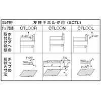 住友電工ハードメタル SCT用チップ CTL121005R:AC530U 1セット(10個)（直送品）