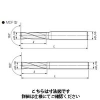 住友電工ハードメタル フラットマルチドリル MDF0210S2D:ACF75 1本（直送品）