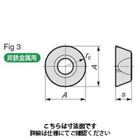 住友電工ハードメタル フライス用チップ QPET160680PPFRーS:H1 1セット(10個)（直送品）