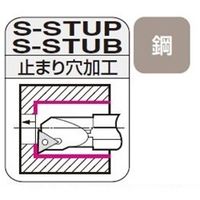 住友電工ハードメタル　SEC-ボーリングバイト　S-STUB　止まり穴加工用