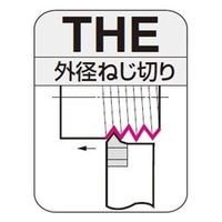 住友電工ハードメタル SEC- ねじ切りバイトTHE 型 THER1010-33 1本（直送品）