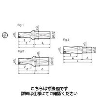 住友電工ハードメタル スミドリル（2D用） WDX190D2S25 1本（直送品）